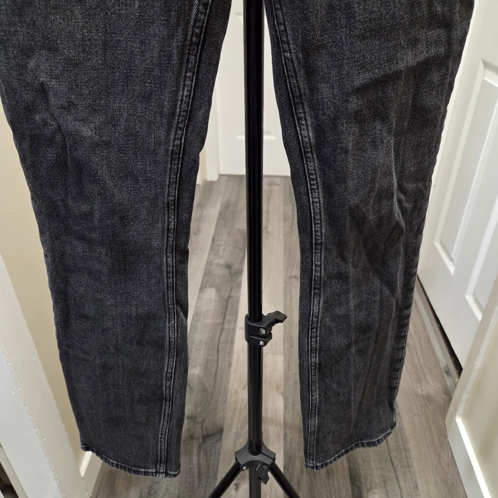 Abercrombie & Fitch Crossover Waist 90s Slim Straight Ultra High Rise Jeans - Picture 5 of 8